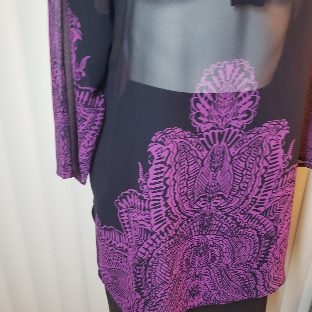 Ann taylor tunic blouse - Picture 2 of 7